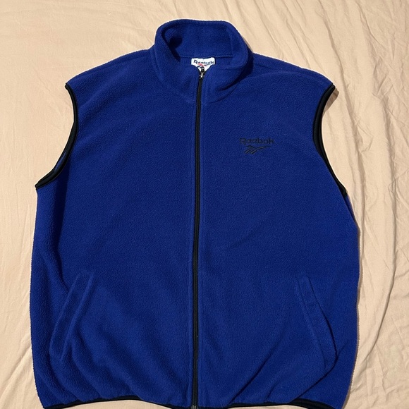 Reebok Other - Vintage Reebok Blue Fleece Vest